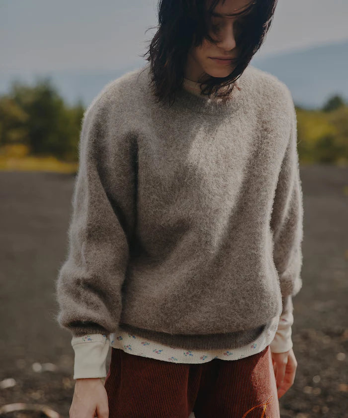 Fluffy Knit Pullover