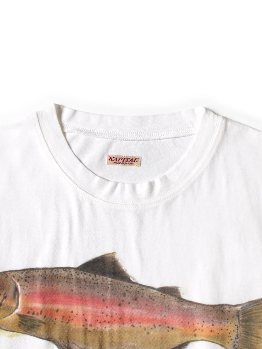 20/-Tencel Crew T (Trout 2 pcs PECKISH RAINBOW Ypt)