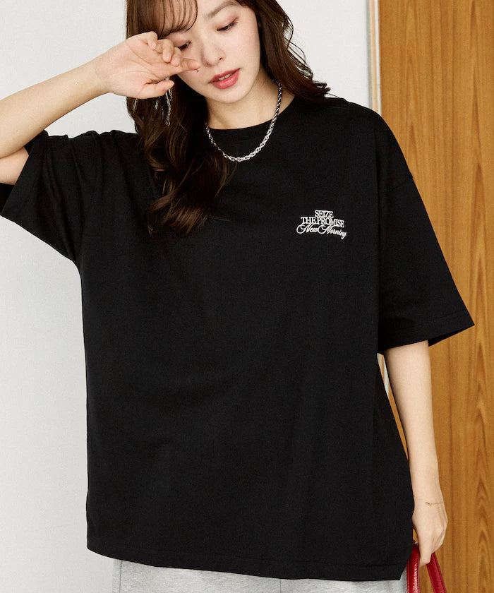 <Functional Material> PROMISE Cat Print T-Shirt Limited Release