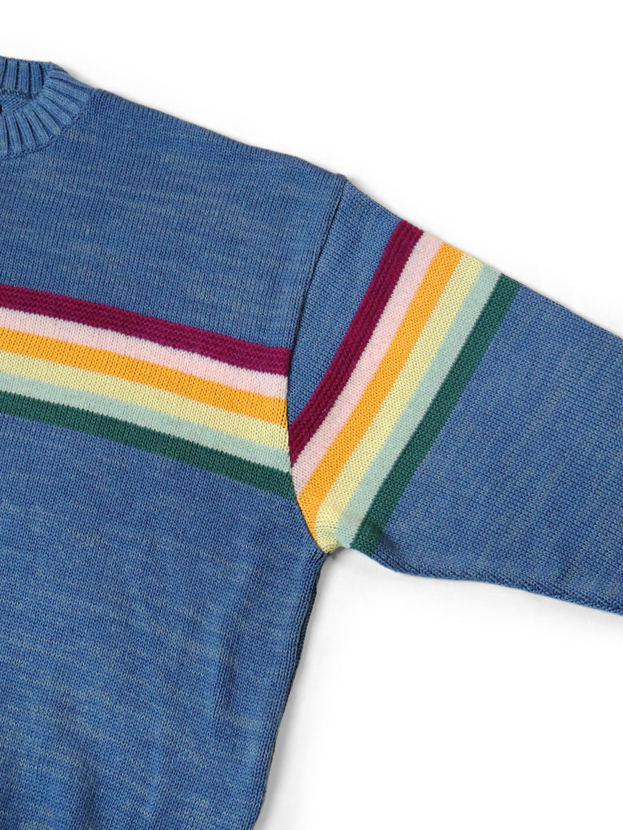 5G Cotton Knit MOONBOW & PECKISH RAINBOWY Crew...