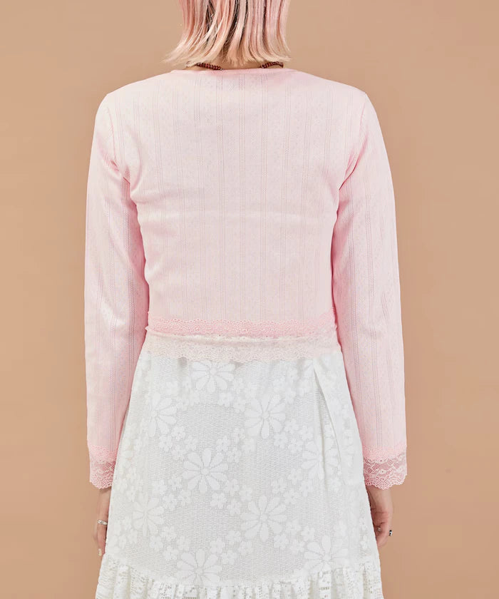 Eyelet Lace Cardigan