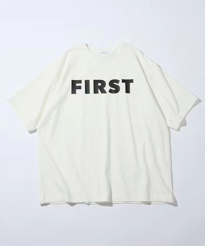 6 Ounce Front Logo Print Crew Neck T-Shirt / Print T-Shirt PR FIRST