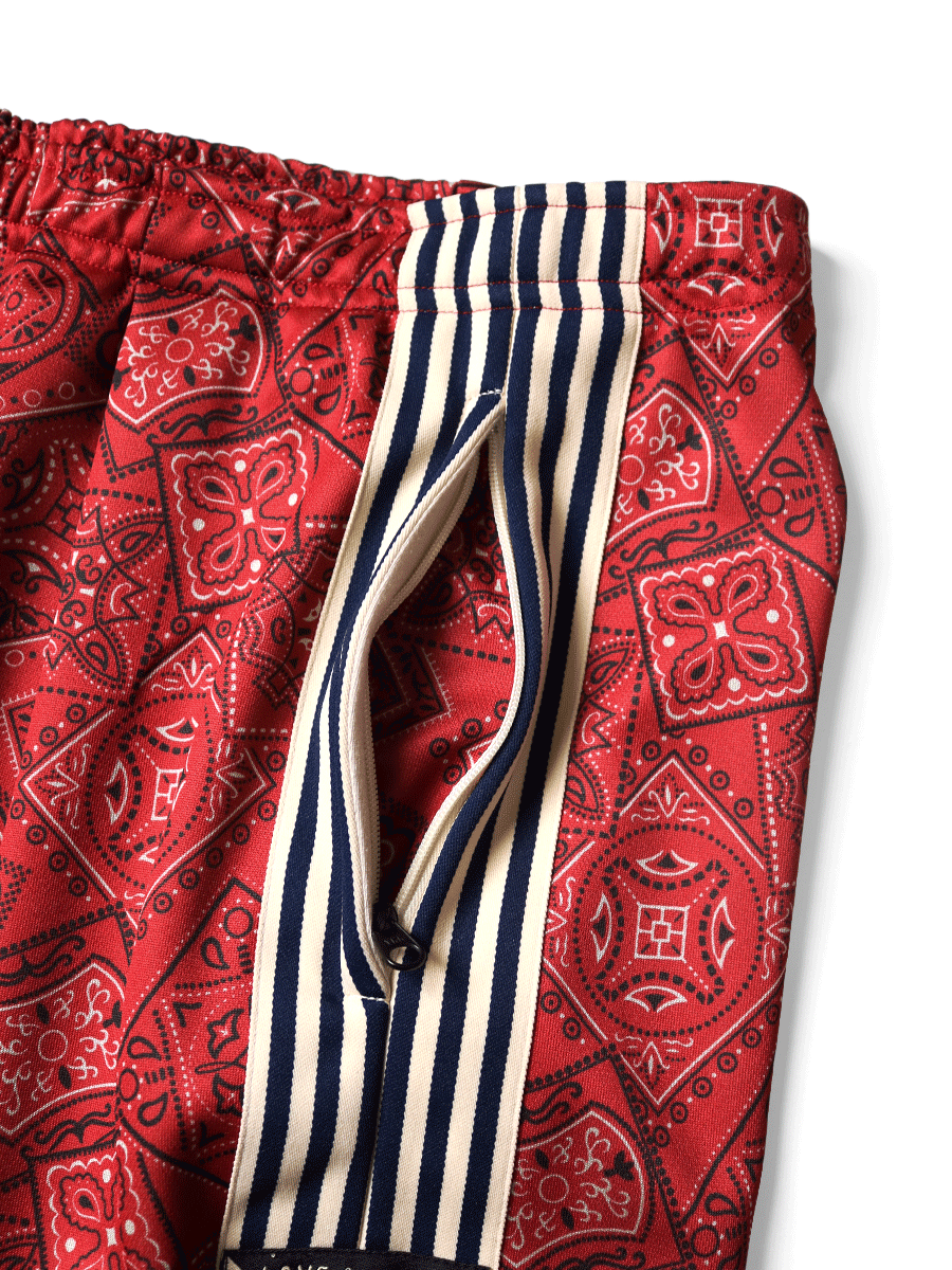 Smooth Jersey COOKIE Bandana Pattern Baggy Trouser...