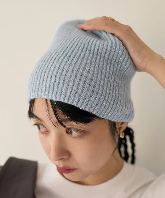 Sequin Beanie