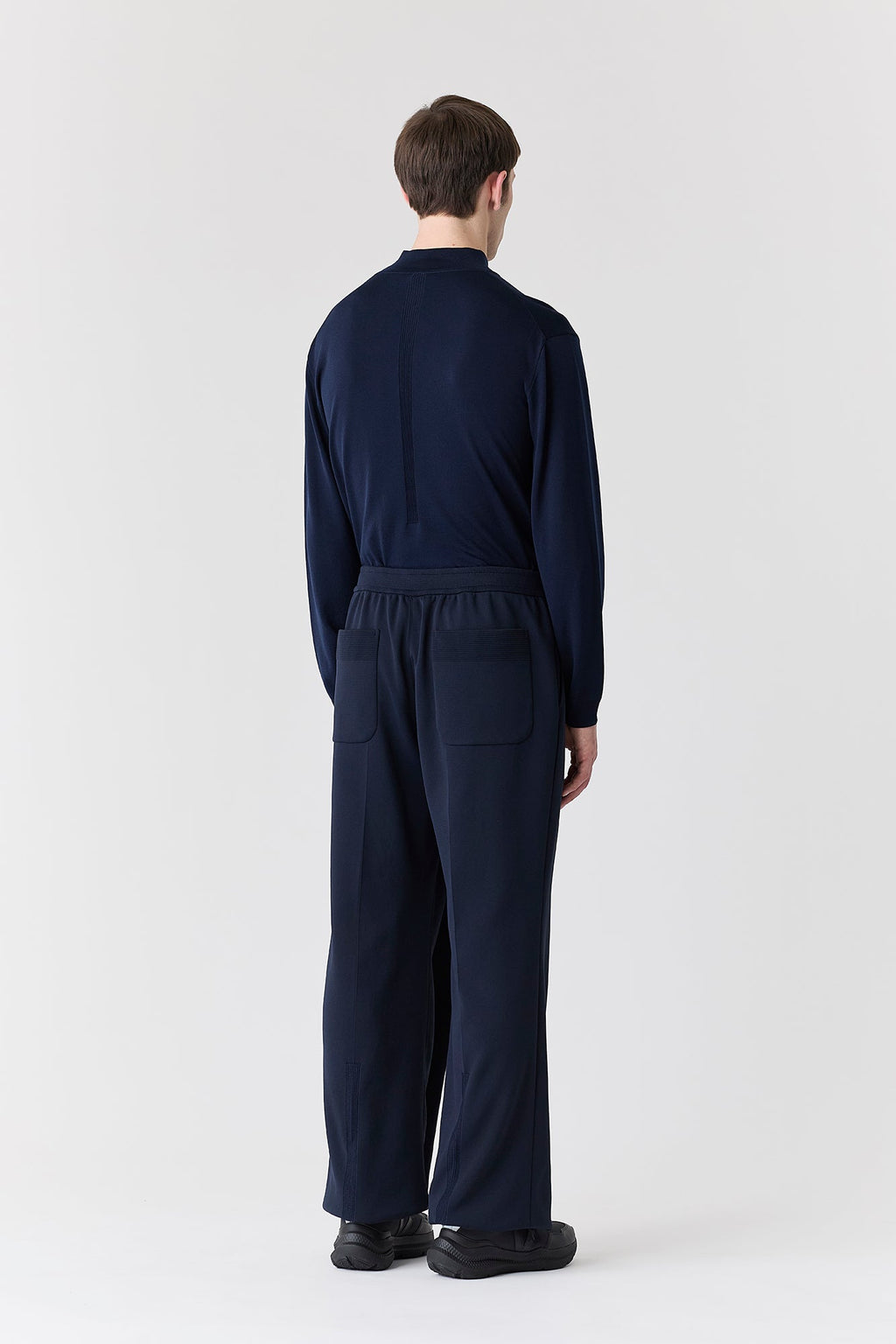 SOFT MILAN WRAP FRONT PANTS