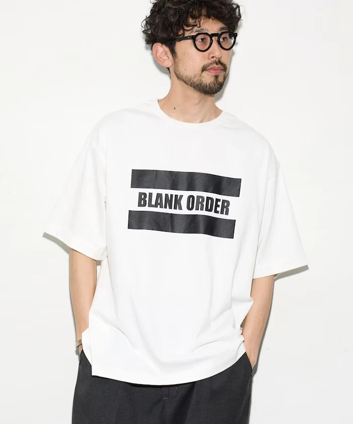 6oz Front Logo Print Crew Neck T-Shirt / Back Print T-Shirt PRINT BURGER