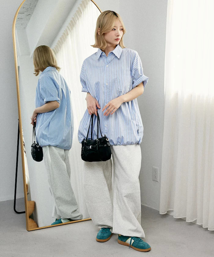 LOVE POP STUDIO Regular Color Half Sleeve Shirt Limited Edition