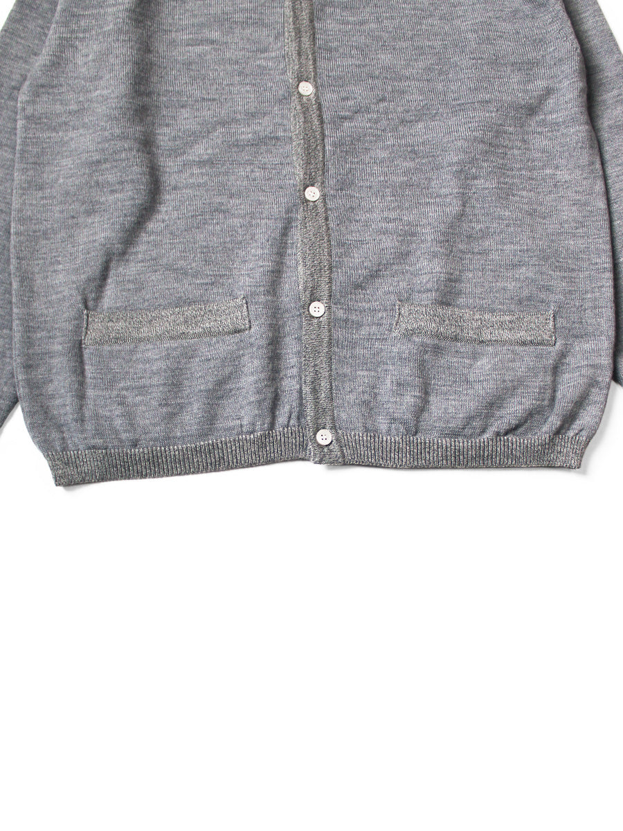 12G Knit Bow Tie Cardigan (M's)