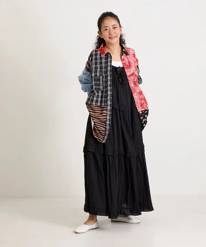 Patchwork Big Shirt