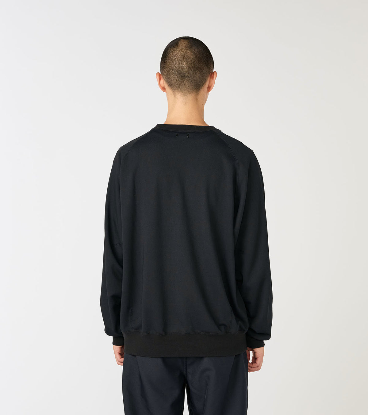 Polyester Pile Crew Neck Sweat