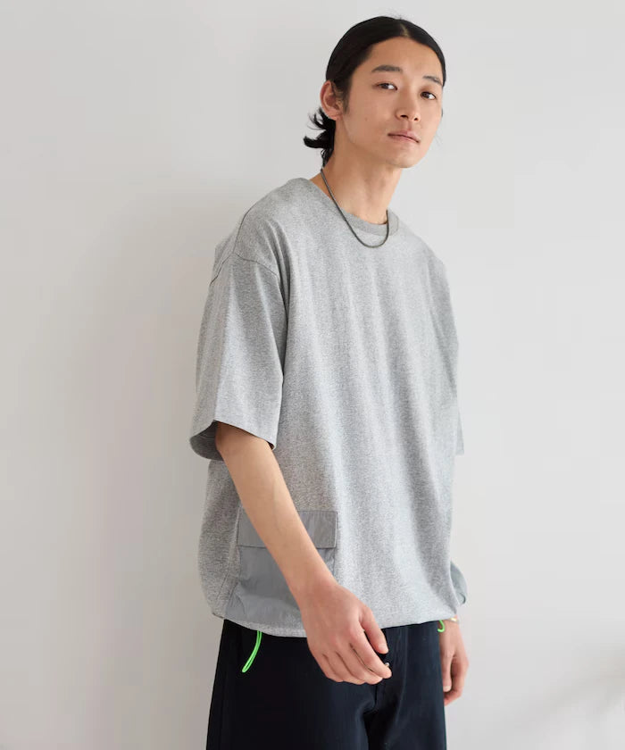 6 Ounce Side Pocket Spindle Short Sleeve T-Shirt / Big Silhouette