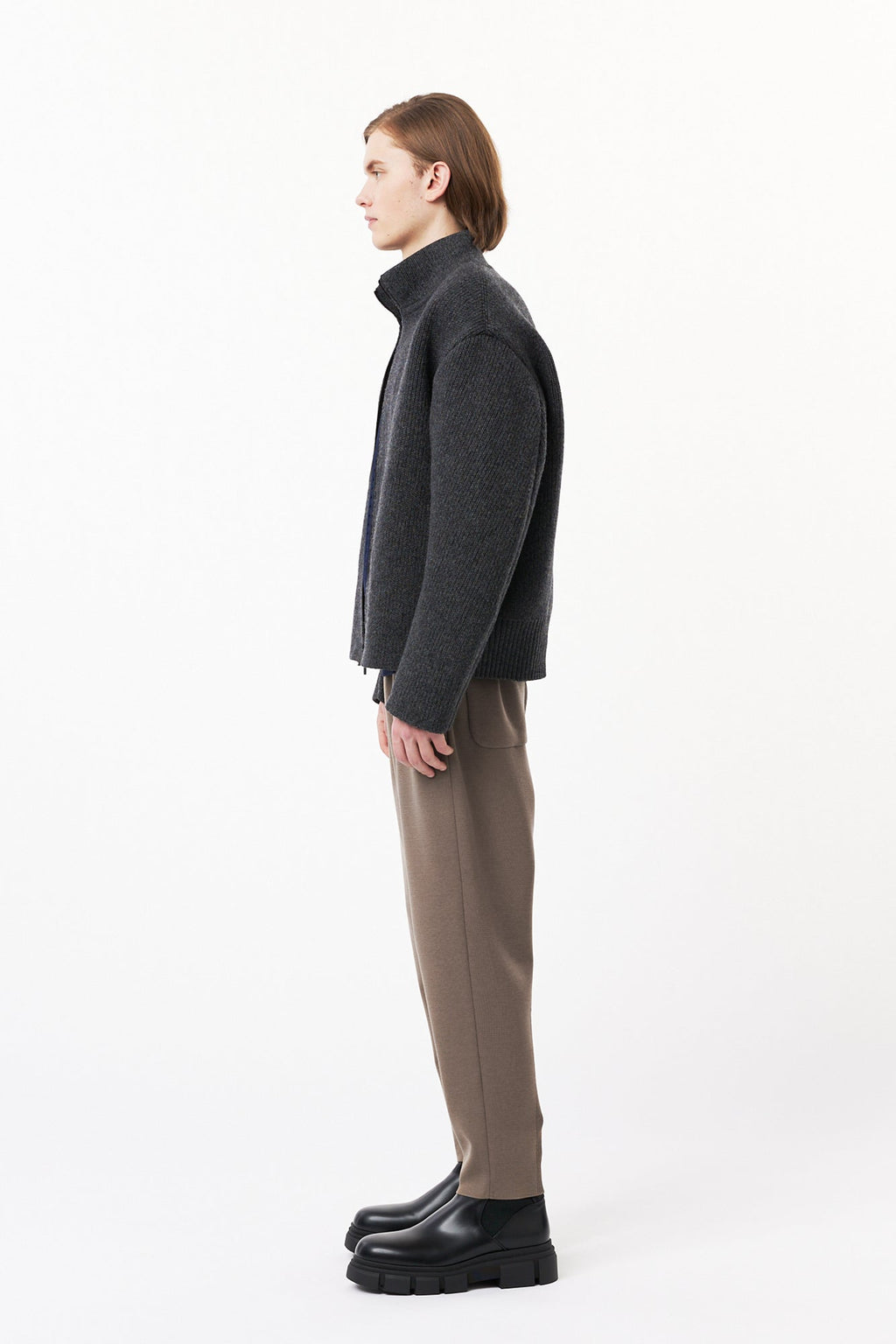 TW MILAN RIB TAPERED PANTS
