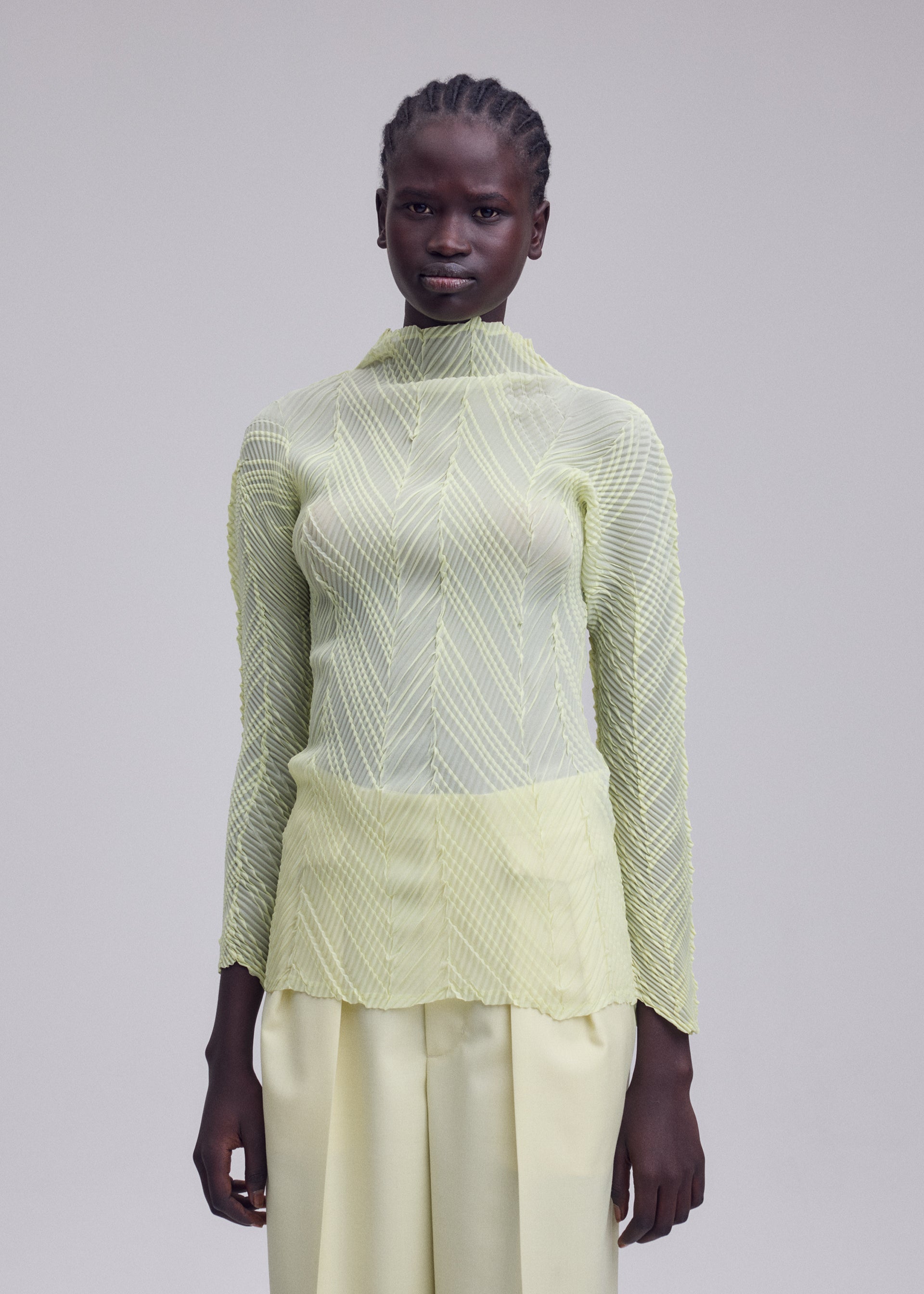 Zigzag Pleats