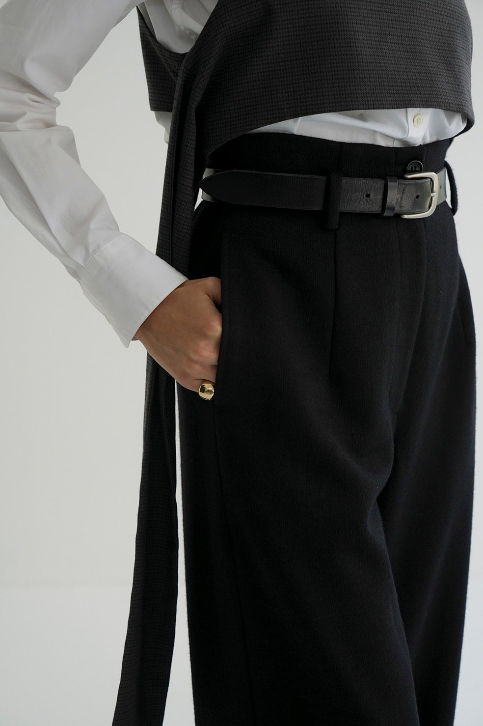 HIGH WAIST WIDE PANTS