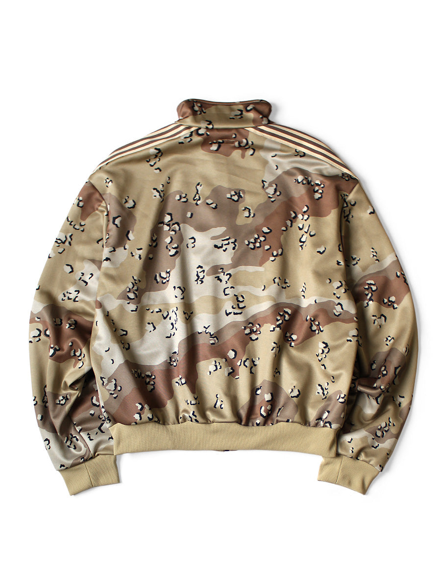 Smooth Jersey Chocolate Chip Camouflage Track Jacket