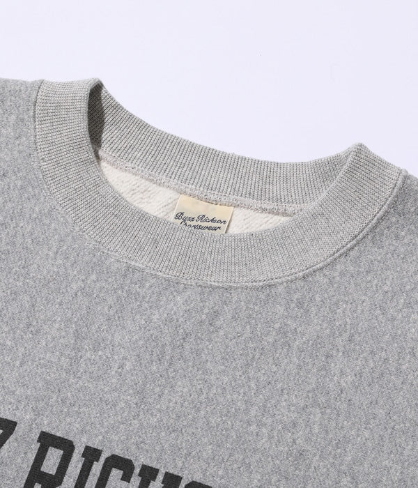 BUZZ RICKSON'S 30th ANNIVERSARY MODEL HORIZONTAL KNITTING HEAVY WEIGHT SWEAT SHIRT