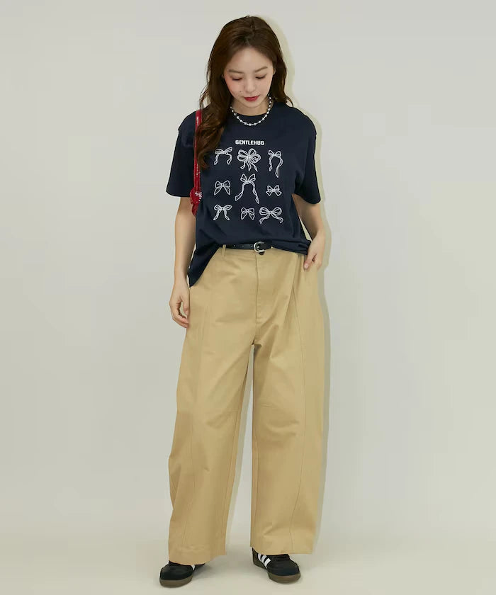 Ribbon Embroidery T-Shirt Limited Edition