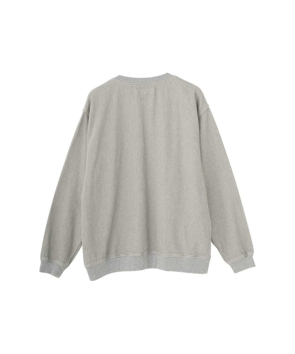 UP DOWN GIRL Denim Pullover