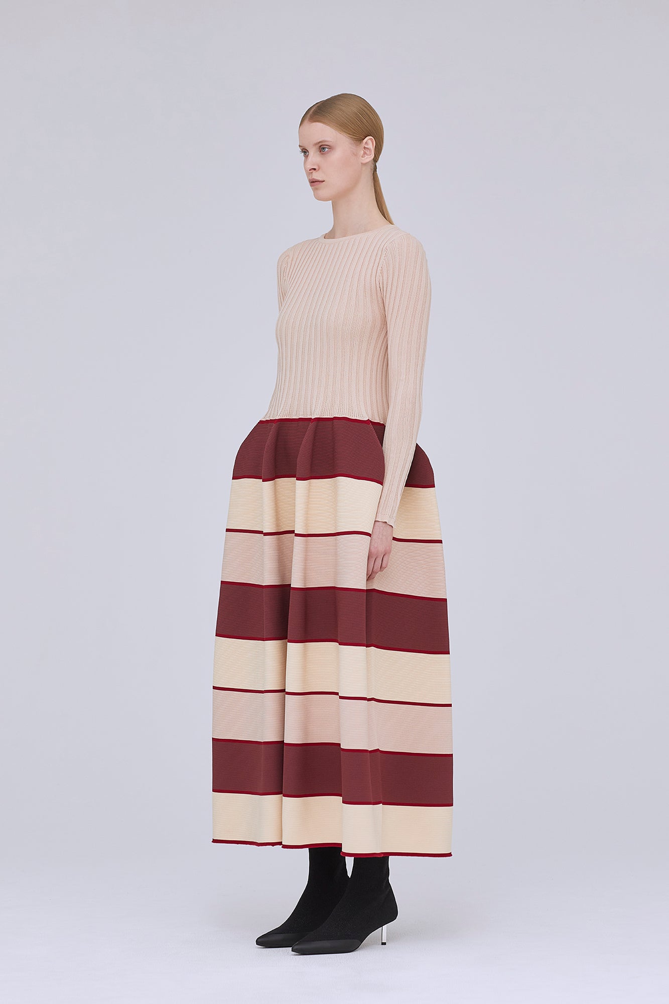 POTTERY LONG SLEEVE DRESS