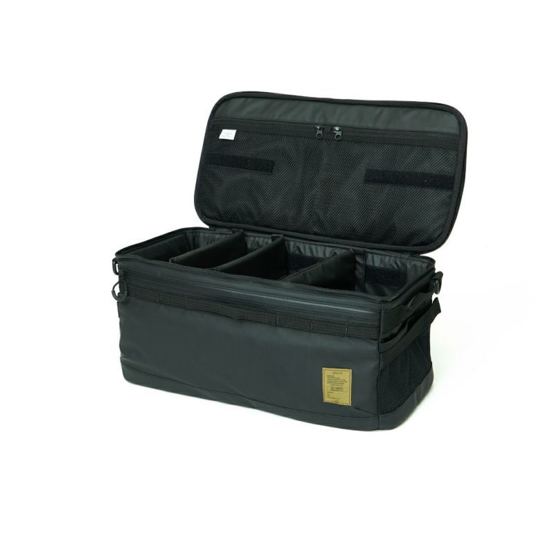 NYLON POLYCARBONATE CONTAINER BOX sizeM/BLACK