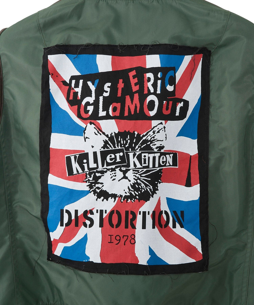 KILLER KITTEN Knit Remake MA-1 Jacket