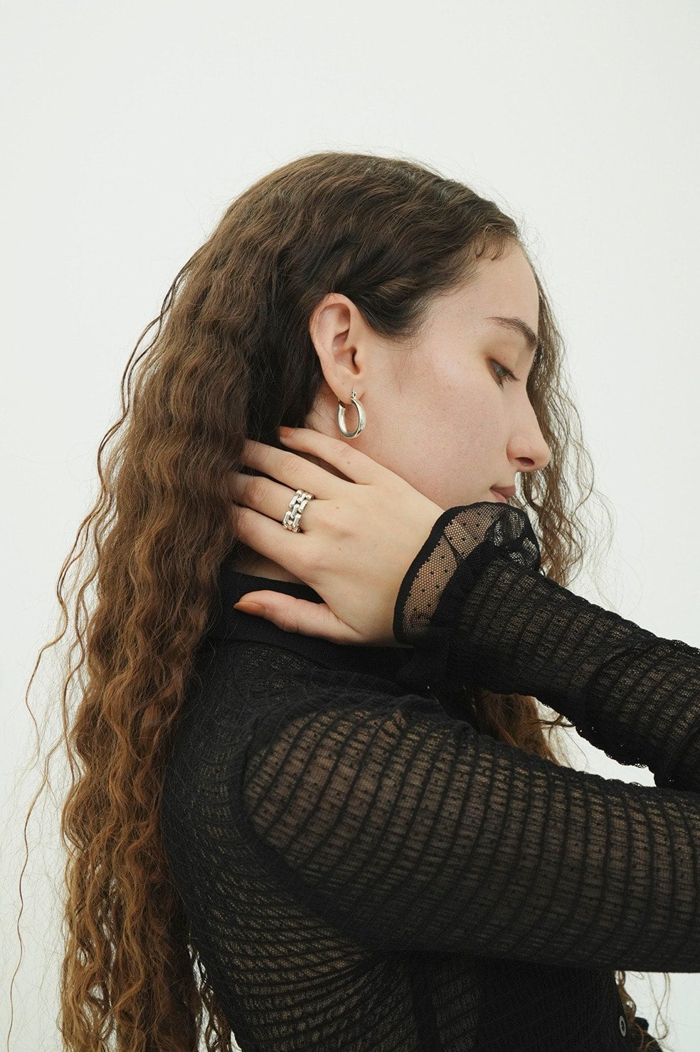 LAVER Horse Shoe Hoop Pierce