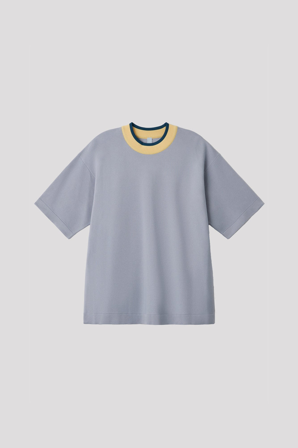 CUPRO GARTER SHORT SLEEVE TEE SHIRT