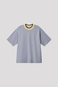 CUPRO GARTER SHORT SLEEVE TEE SHIRT