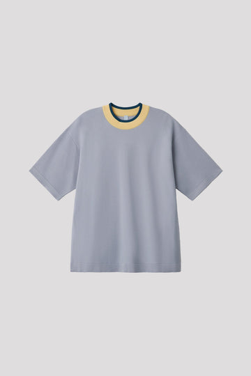 CUPRO GARTER SHORT SLEEVE TEE SHIRT