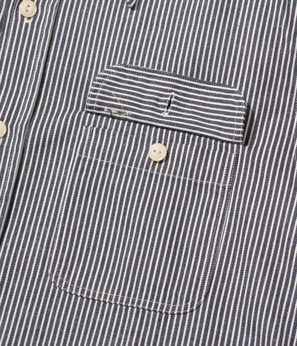 Hickory Stripe Work Shirt