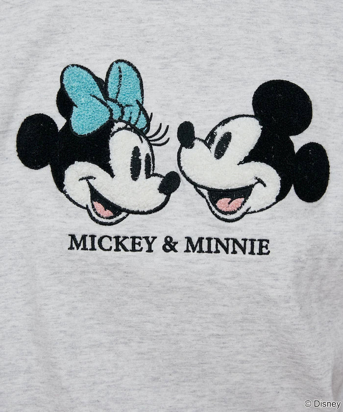 Mickey Mouse & Minnie Mouse/Mickey Mouse & Minnie Mouse/Sagara Embroidery T-Shirt Limited Edition