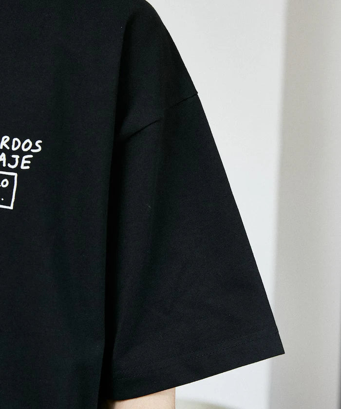 Love Pop Studio Travel Note Typography T-Shirt