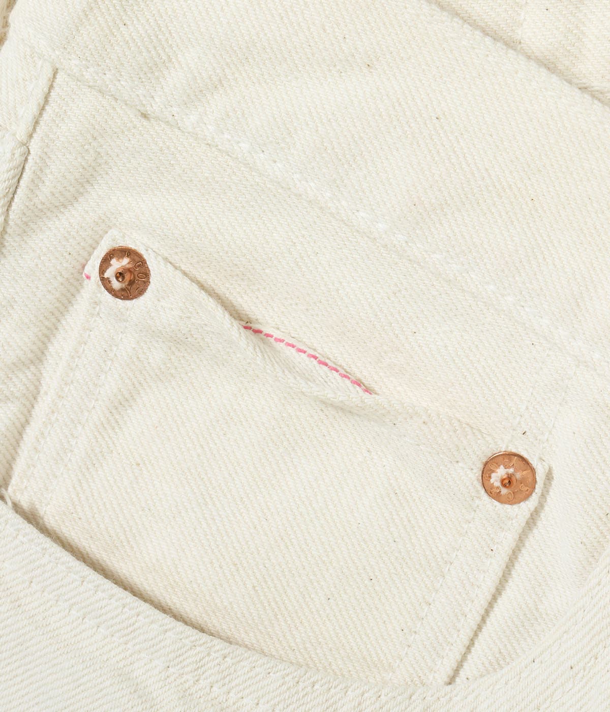 13oz. White Denim '1947 Model' (Regular Straight)