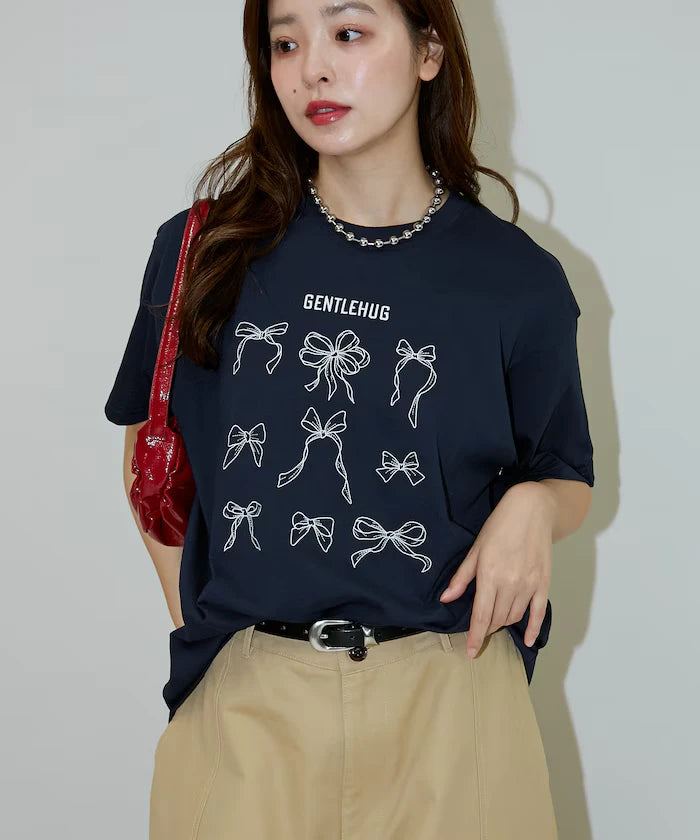 Ribbon Embroidery T-Shirt Limited Edition