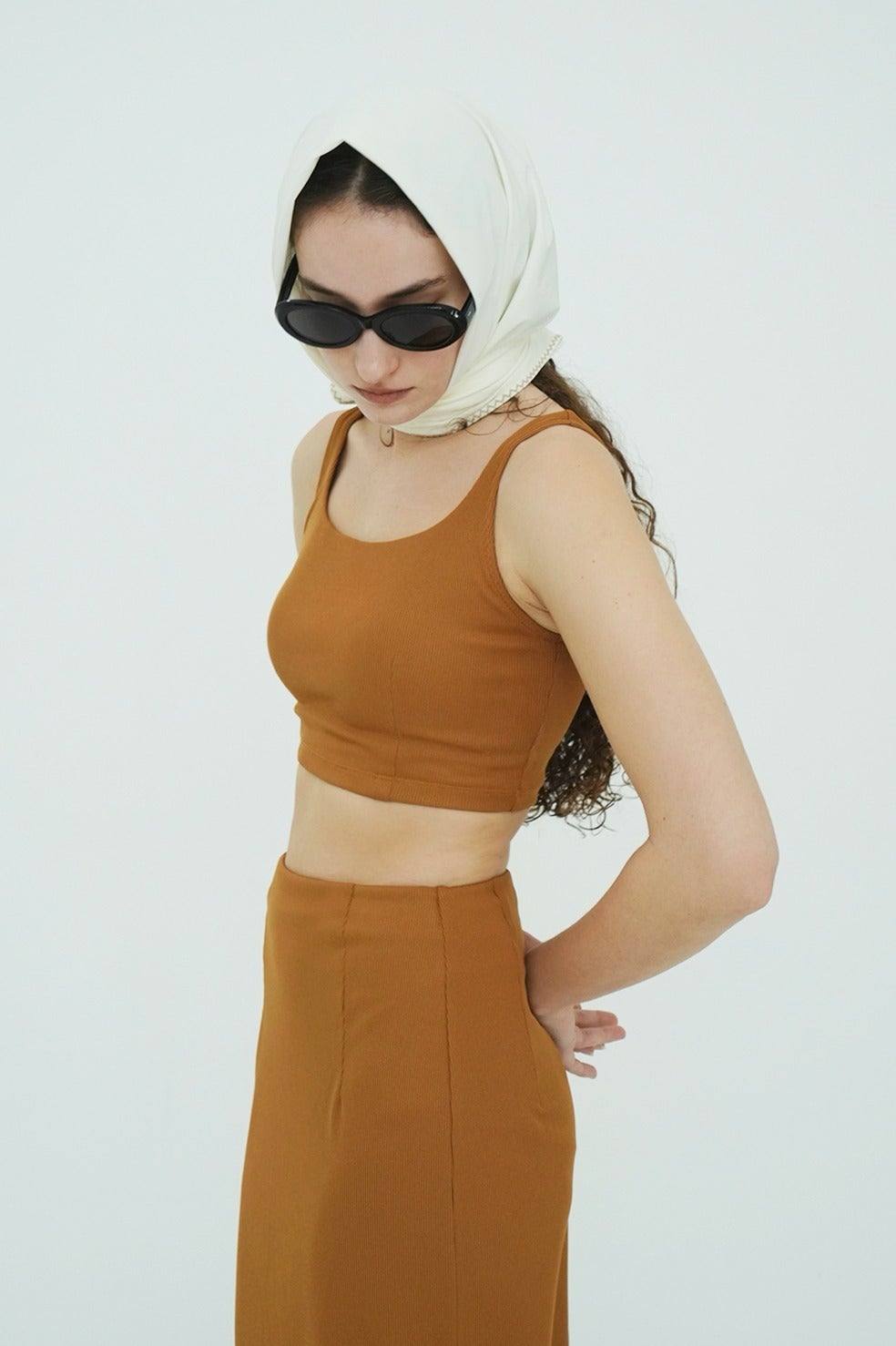 3-PIECE LONG SKIRT SWIM SET