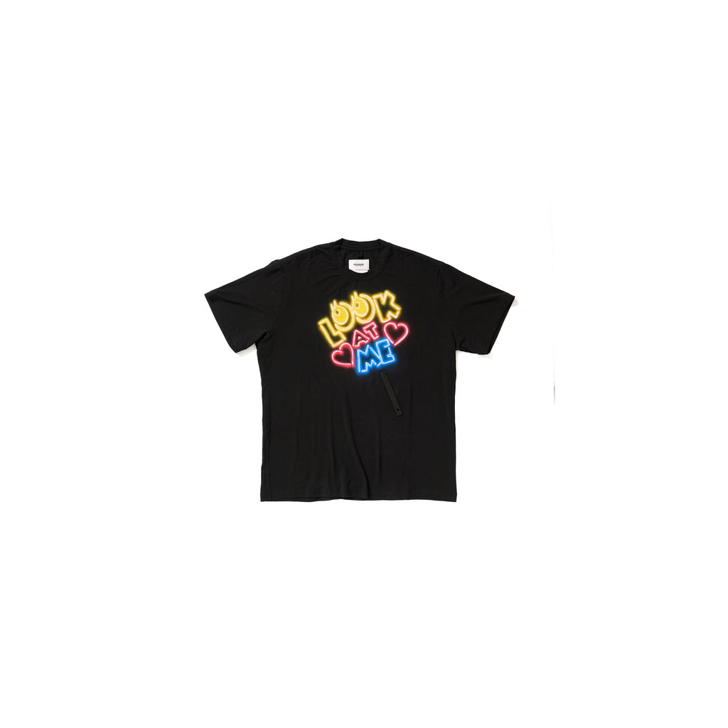 BIG FAN-SERVICE NEON PAINT T-SHIRT