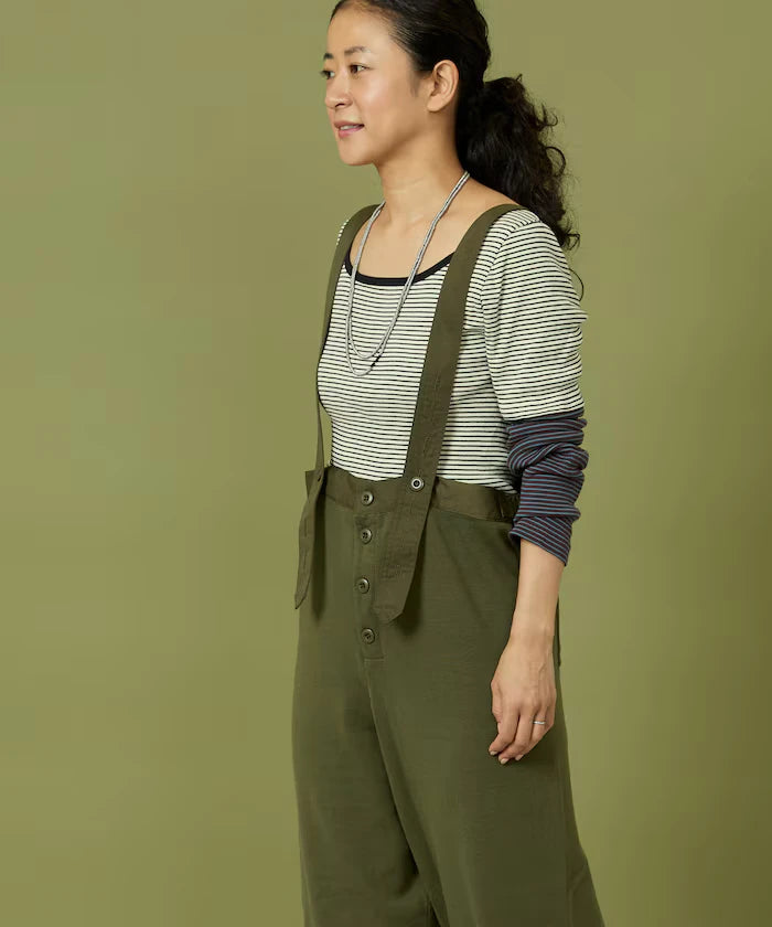 Knit Military Overalls