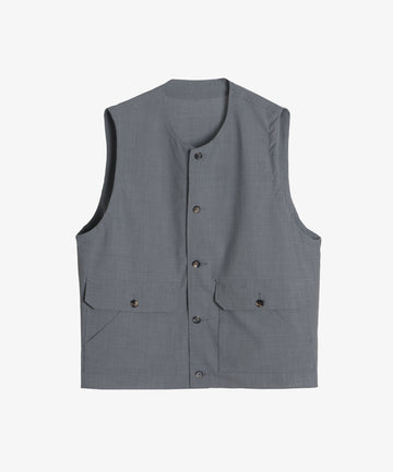 gilet gray