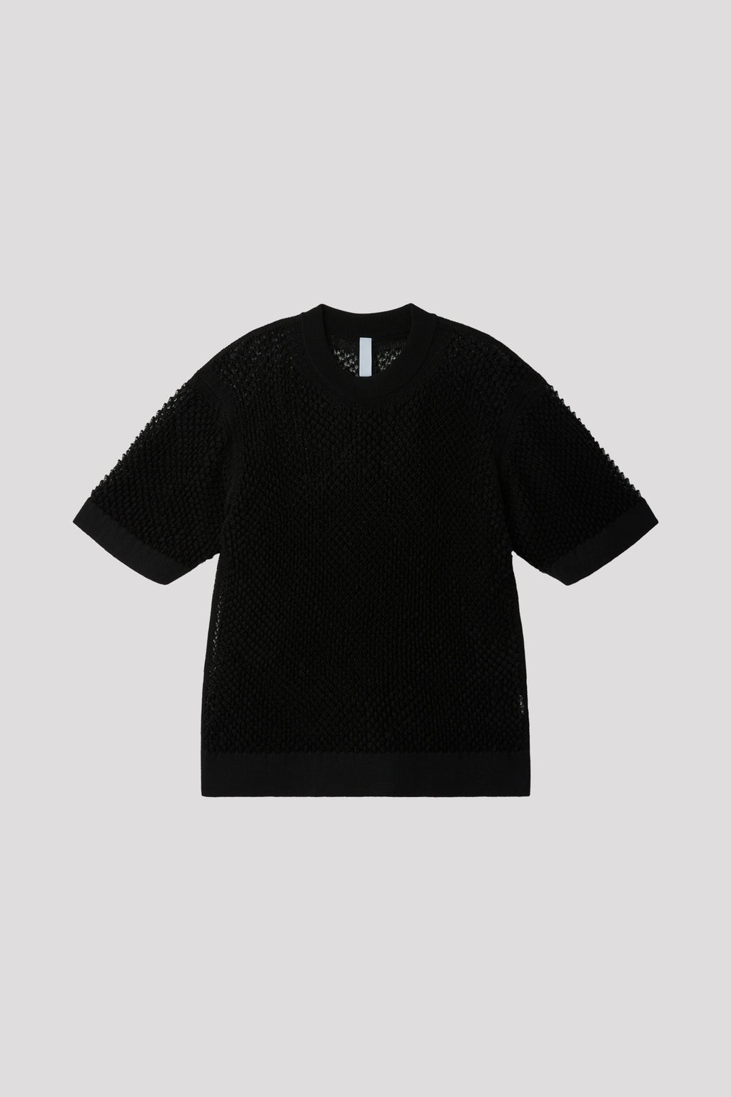 TC LATTICE SHORT SLEEVE TOP
