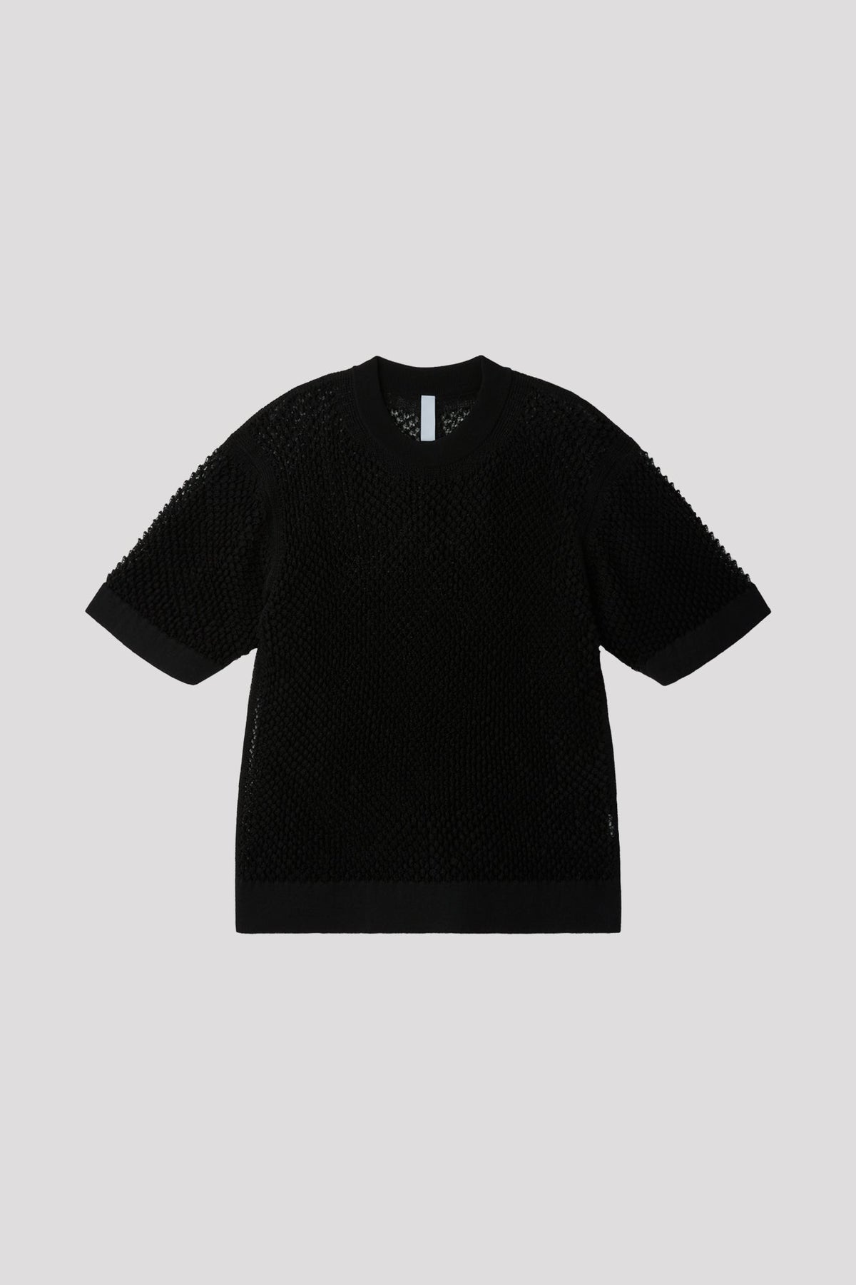 TC LATTICE SHORT SLEEVE TOP