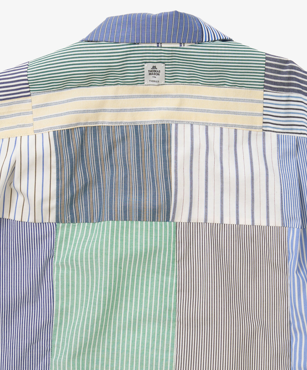 overshirt short sleeve stripe four