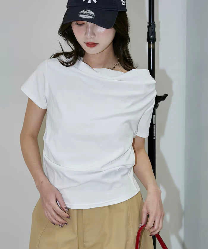 2WAY Draped T-Shirt Limited Release