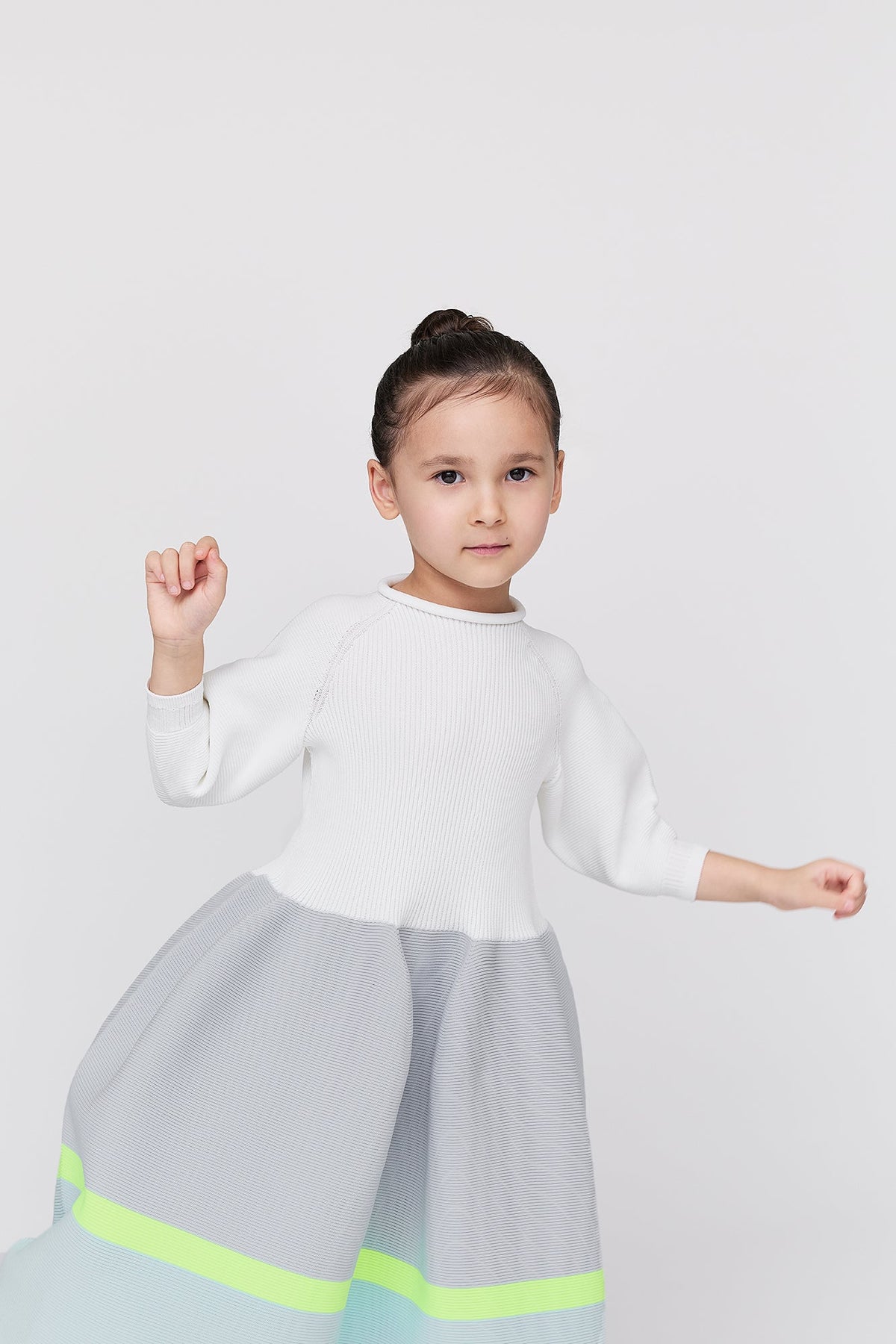 POTTERY KID PUFF SLEEVE DRESS