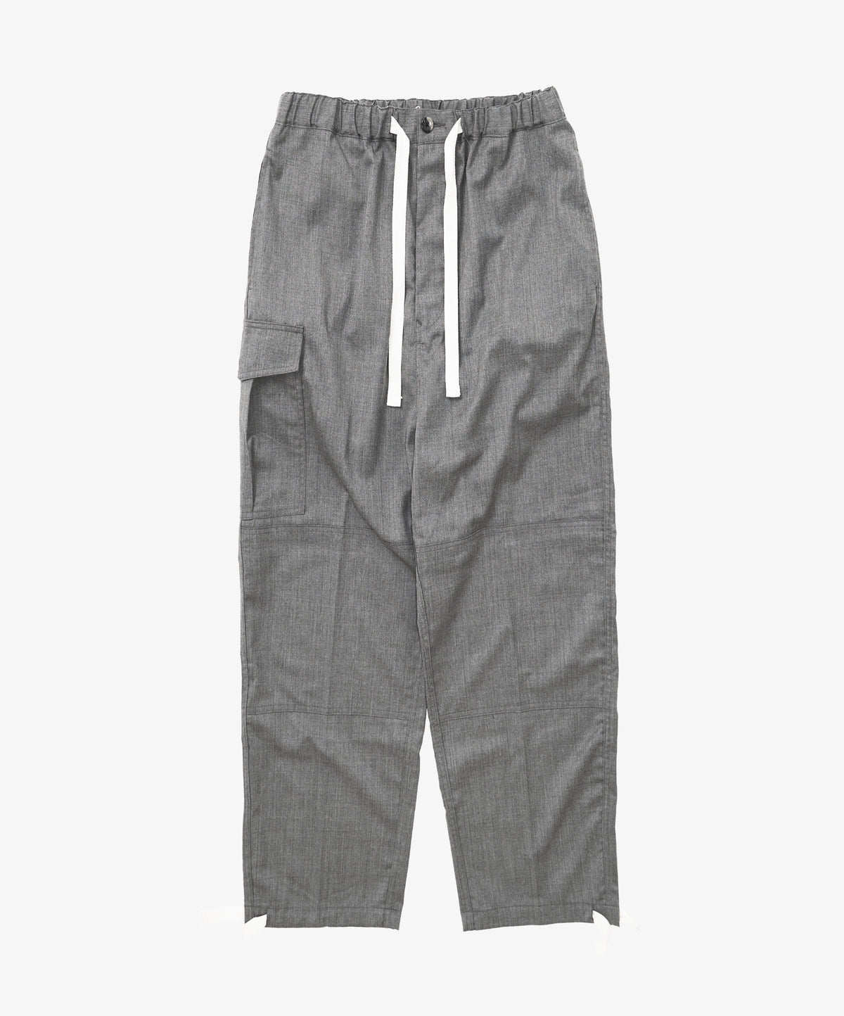 cargo pants grey twill