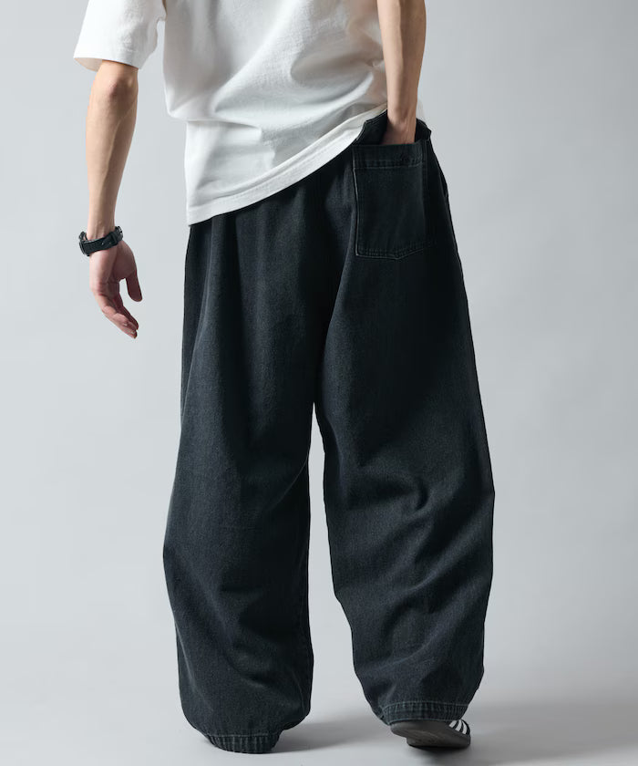Wide Silhouette Military Circus Pants Snow Pants [Limited Edition]
