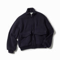 GL15734 / WOOL SUPER 140's FLEECE TRACK JACKET