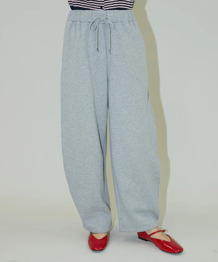 Brushed Back Sweat Curve Pants Limited Edition
