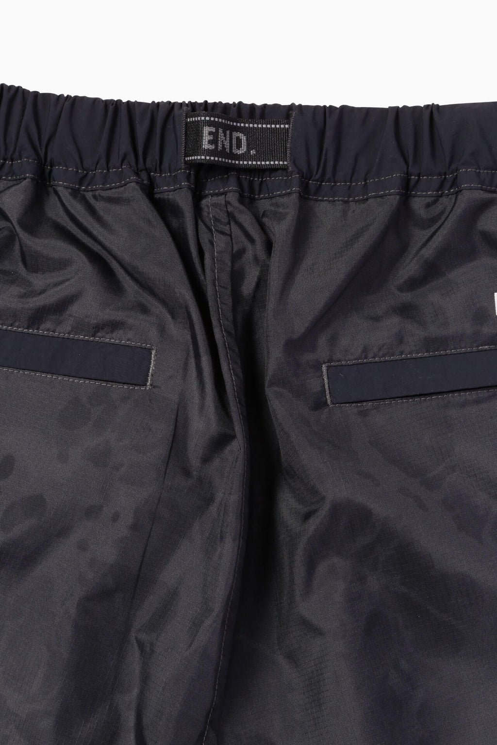 printed nylon short pants