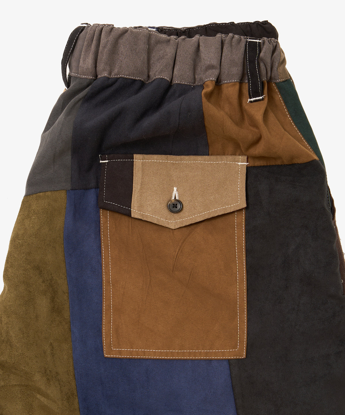hakama pants faux suede eight