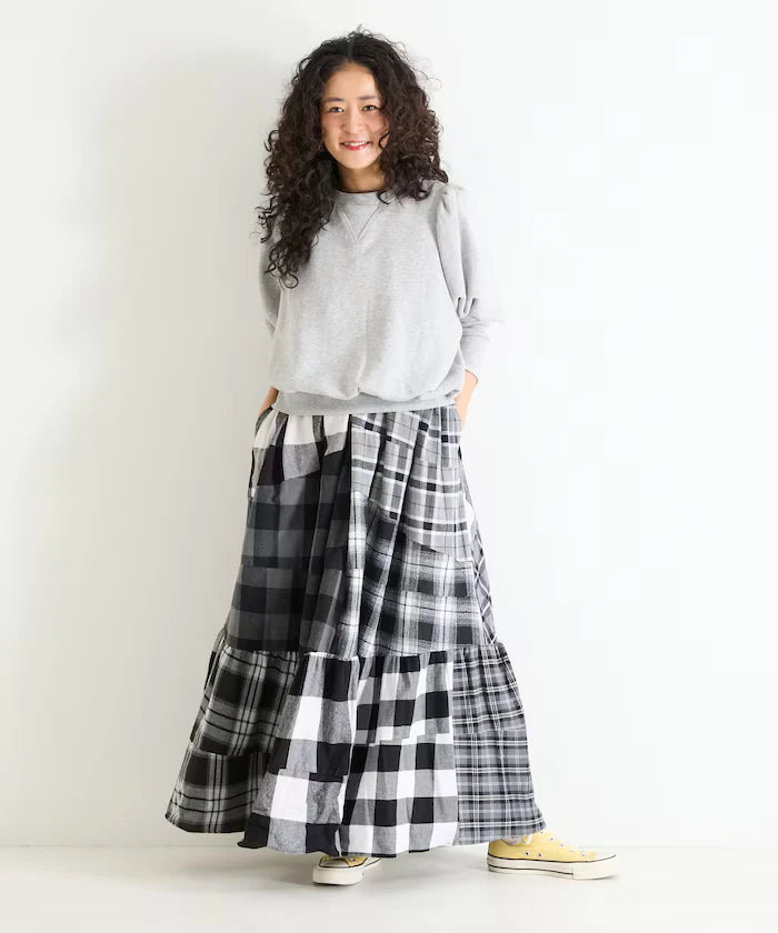 Vintage Remake Check Cami Dress